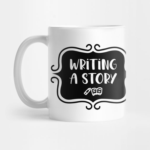 Writing a Story - Vintage Typography by TypoSomething